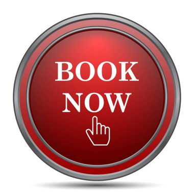 Kitap şimdi simgesi. Beyaz arka plan üzerinde Internet düğmesi