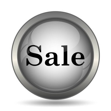 Satılık siyah kutsal kişilerin resmi web sitesi düğme beyaz arka plan üzerinde