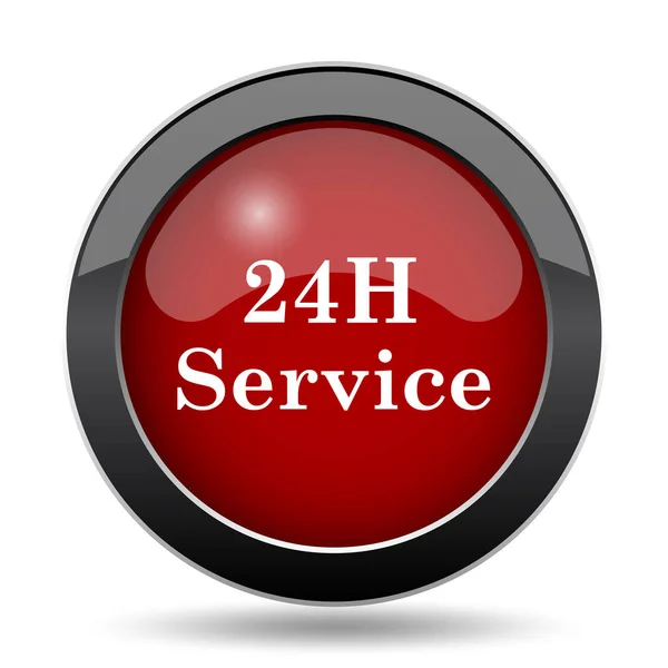 Ikona usług 24h — Zdjęcie stockowe