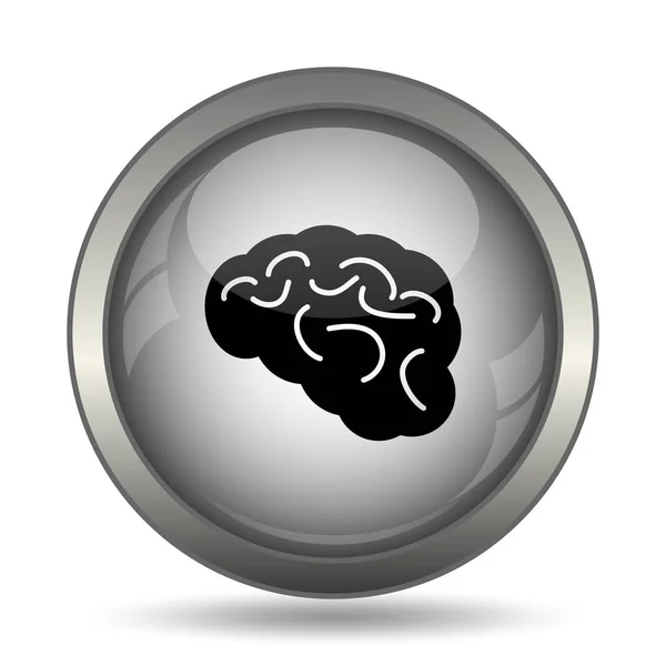 Icona del cervello — Foto Stock