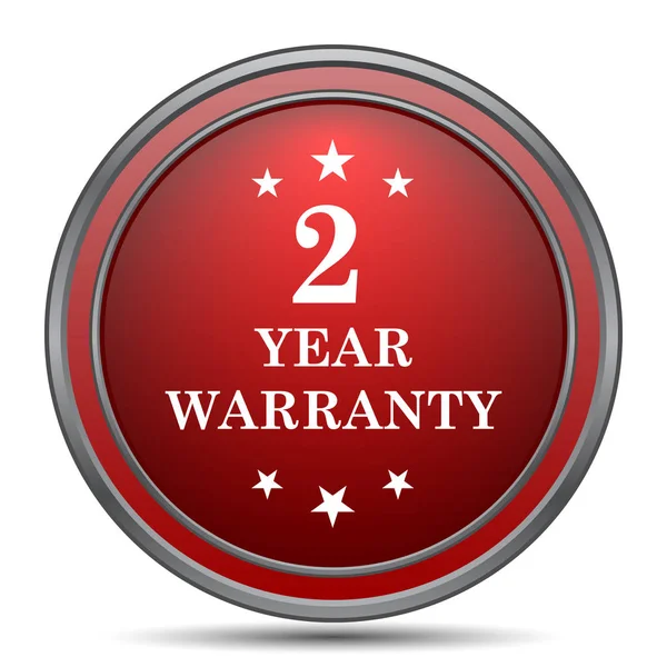 2 year warranty icon — Stock Photo, Image