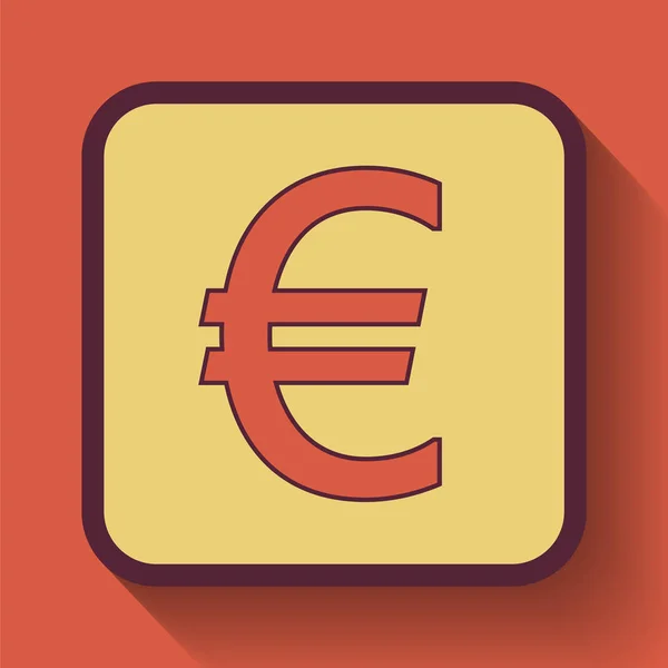 Euro ikon — Stockfoto