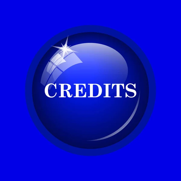 Ikona kreditů — Stock fotografie