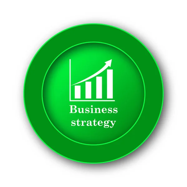 Icona strategia aziendale — Foto Stock