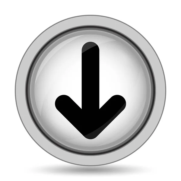 Down arrow icon — Stock Photo, Image