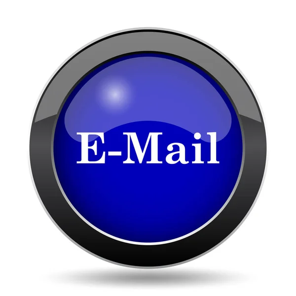 Mail Icon Internet Button White Background — Stock Photo, Image