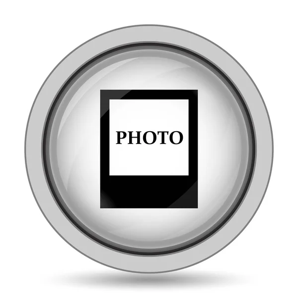 Foto Symbol Internet Taste Auf Weißem Hintergrund — Stockfoto