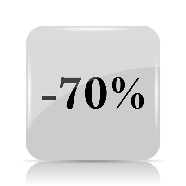 70 percent discount icon — Stock Photo, Image