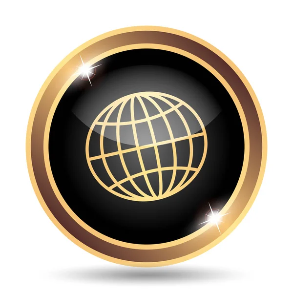 Globe icon — Stock Photo, Image