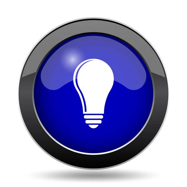 Light bulb - idea icon — Stock Photo, Image