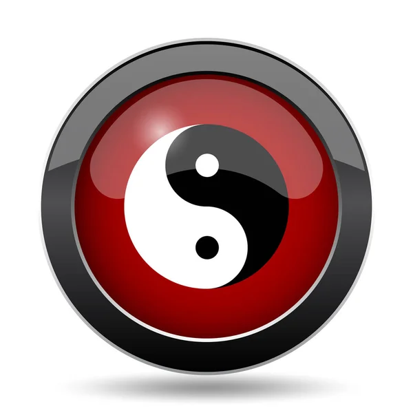 Ying yang pictogram — Stockfoto