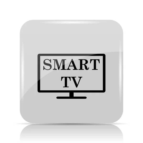 Smart Icon Internet Button White Background — Stock Photo, Image