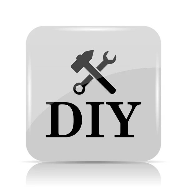 Diy Icon Internet Button White Background — Stock Photo, Image
