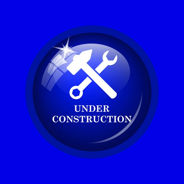 Onder constructie pictogram — Stockfoto