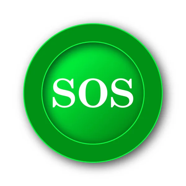 SOS icon — Stock Photo, Image