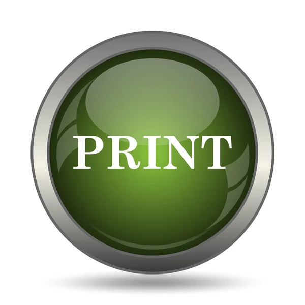 Print icon — Stock Photo, Image