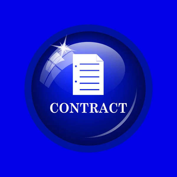 Contract icon — Stock Photo, Image