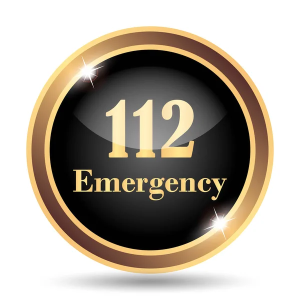 112 Icono de emergencia —  Fotos de Stock