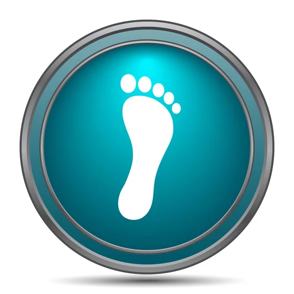 Foot print icon — Stock Photo, Image