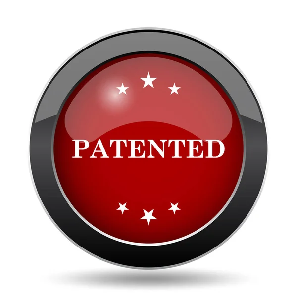 Patented icon — Zdjęcie stockowe