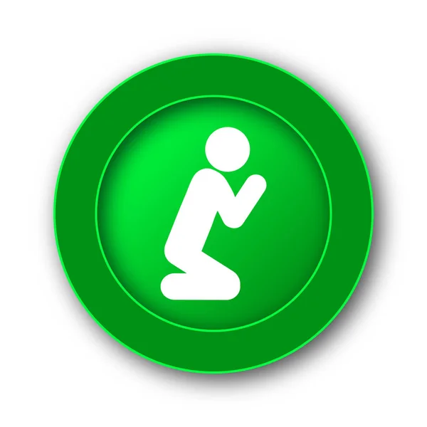 Prayer icon — Stock Photo, Image