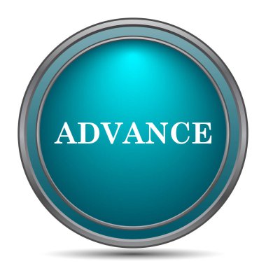 Önceden simgesi. Beyaz arka plan üzerinde Internet düğmesi