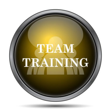 Takım eğitim simgesi. Beyaz arka plan üzerinde Internet düğmesi