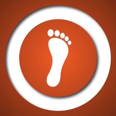 ayak yazdırma simgesi