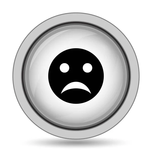 Sad smiley icon — Stock Photo, Image