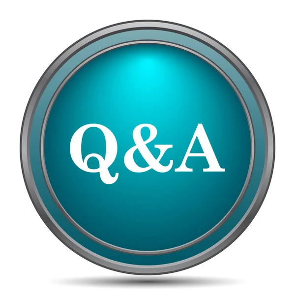 Q&A icon — Stock Photo, Image