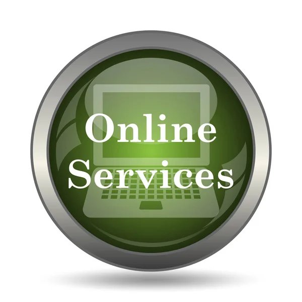 Icono de servicios online —  Fotos de Stock