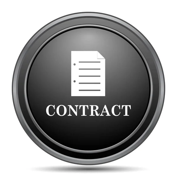 Contract pictogram — Stockfoto