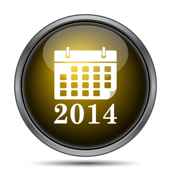 Ícone de calendário 2014 — Fotografia de Stock