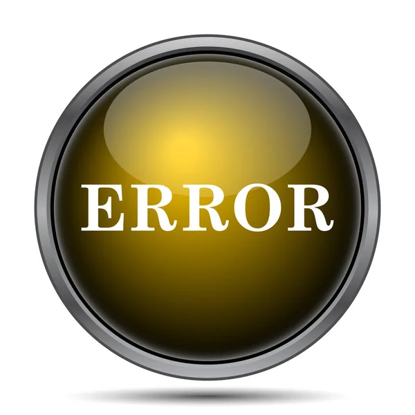 Error icon — Stock Photo, Image