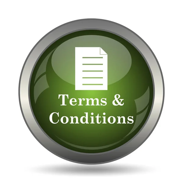 Terms and conditions icon — Stock Photo, Image