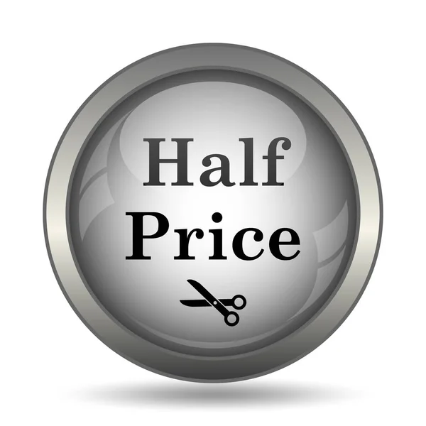 Half price icon — Stock Photo, Image