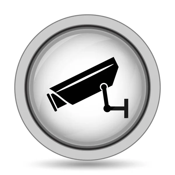 Значок Камери Спостереження Інтернет Кнопки Білому Тлі — стокове фото