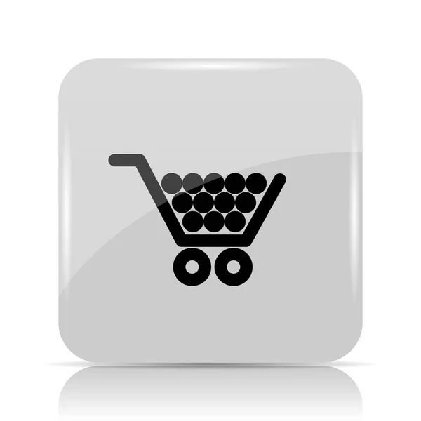 Icono del carrito de compras —  Fotos de Stock