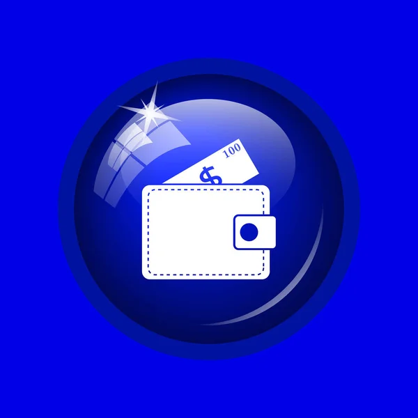Wallet icon — Stock Photo, Image