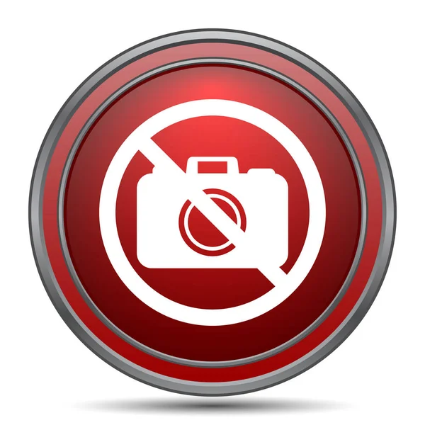 Forbidden camera icon — Stock Photo, Image