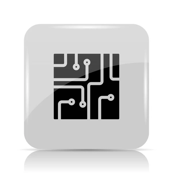 Circuit board icon — Stock Photo, Image