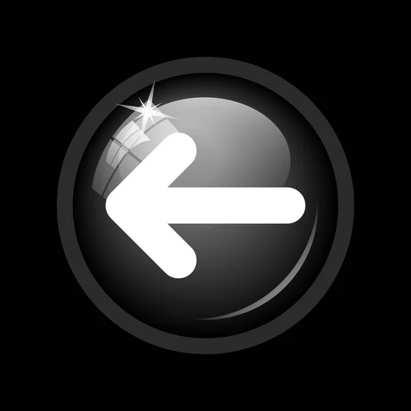 Left arrow icon — Stock Photo, Image