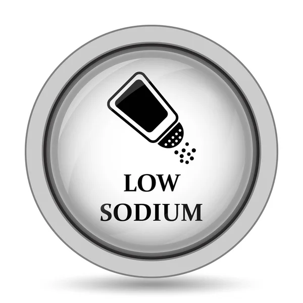 Low sodium icon — Stock Photo, Image