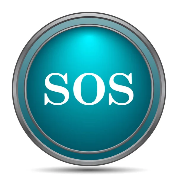 SOS icon — Stock Photo, Image