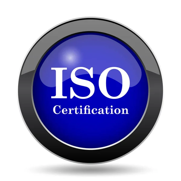 Iso icono de certificación —  Fotos de Stock