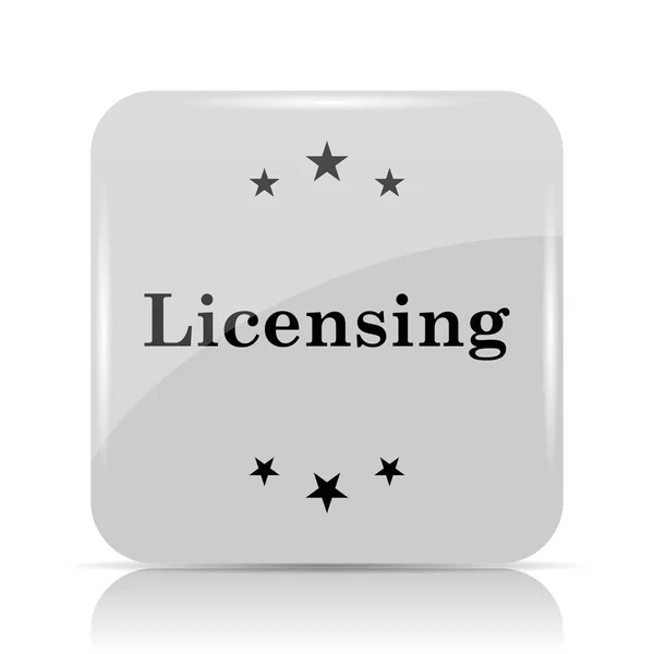 Icono de licencia — Foto de Stock