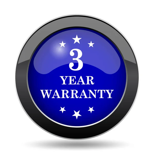 3 year warranty icon — Stock Photo, Image