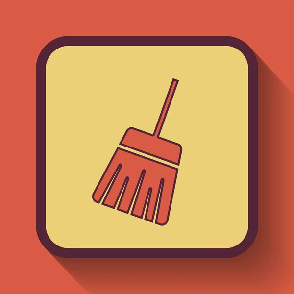 Sweep pictogram — Stockfoto