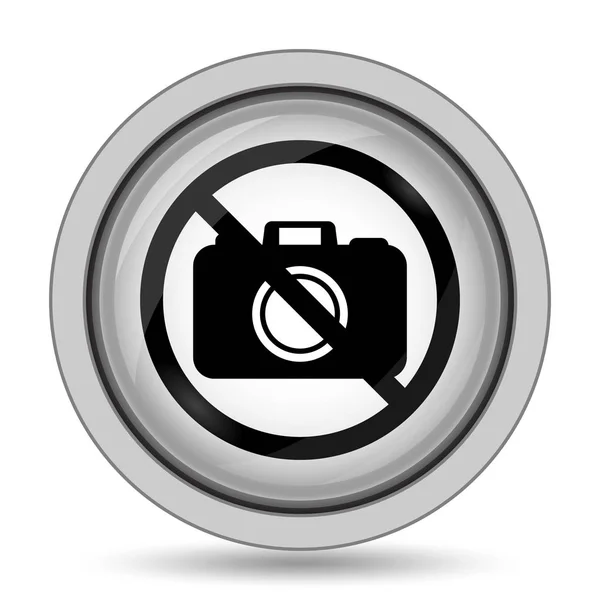 Icono de cámara prohibido — Foto de Stock
