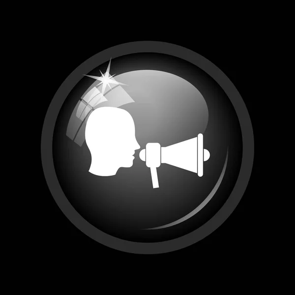 Megaphone icon — Stock Photo, Image